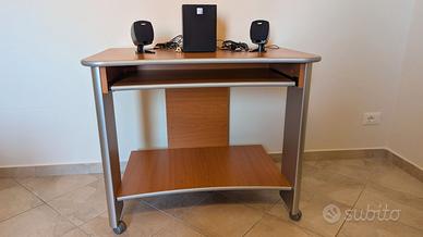 Scrivania PC 90x60 + casse Empire – posta completa