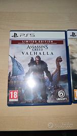 AC VALHALLA E HOGWARTS LEGACY PS5 , SPIDERMAN PS4 