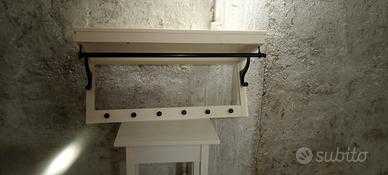 Rastrelliera per cappelli Hemnes bianca 85 cm