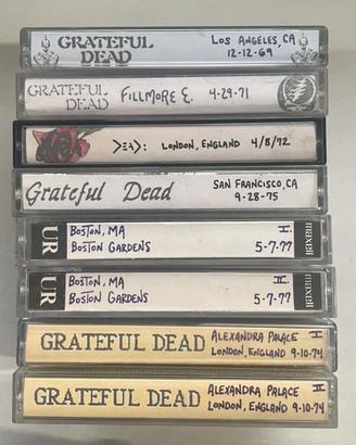 10 cassette audio usate da 90 e 120min. TDK SONY