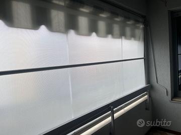 Tenda veranda avvolgibile pvc/parasole