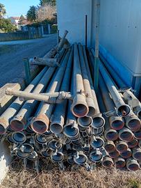 tubi per irrigazione in ferro 