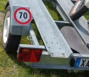 Rimorchio porta moto