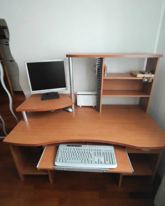 Scrivania porta computer