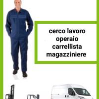 Operaio carrellista magazziniere autista licale