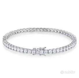 Bracciale Tennis Luxury – Argento 925 Placcato Oro