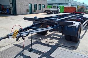 Rimorchio scarrabile ZORZI a 2 assi gemellati