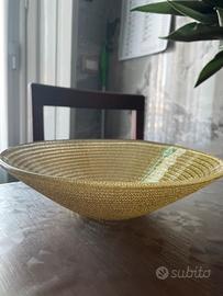 Centotavola in vetro color oro IVV.