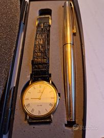 kit orologio e penna stilografica