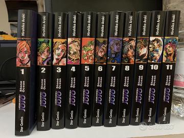 Manga jojo stone ocean completo 1-11