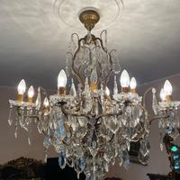 Lampadario vetro murano
