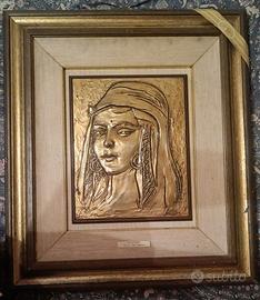Quadro Sciltian Viso di Donna Indiana