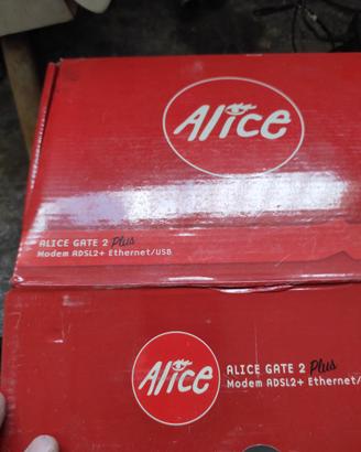 Modem alice Telecom ADSL Gate 2 Plus 20 mega ether