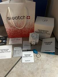 Omega x swatch mission to the moonphase