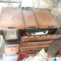 Stufa, termocucina a legna marca WAMSLER