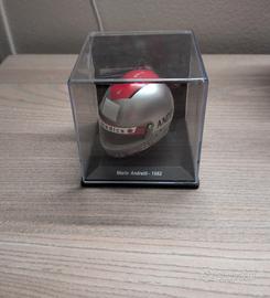 Modellino Casco Gilles Villeneuve Scala 1/5