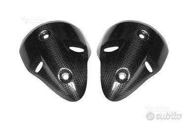 Paracalori scarichi carbonio ducati monster 696 79