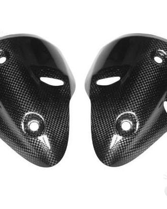 Paracalori scarichi carbonio ducati monster 696 79