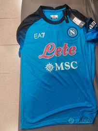 maglia napoli autografata KVARATSKHELIA