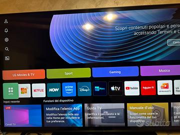 LG 75 pollici full HD anno 2024