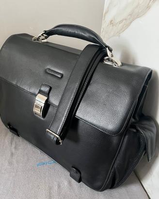 Borsa tracolla piquadro pelle nera