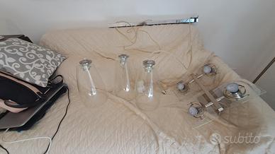 Lampadario con 3 coni