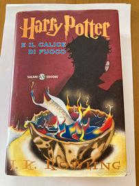 Libro harry potter e il calice di fuoco