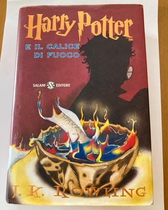 Libro harry potter e il calice di fuoco