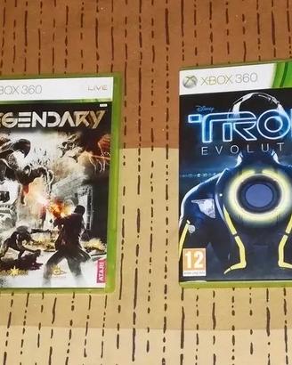 Lotto 2 Giochi per Xbox 360 (prezzi in descrizion
