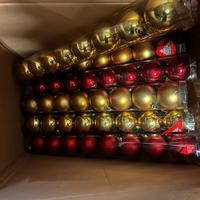 Palline e luci di Natale