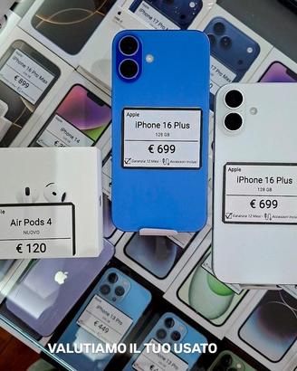 Iphone 16 plus 128gb