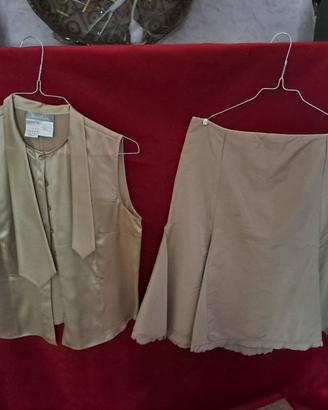 Completo in seta Taglia 44 Marca: Max Mara.