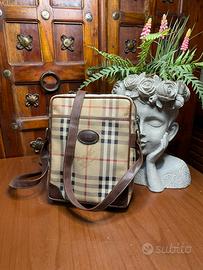 Borsello burberry’s vintage originale , anni 80/90