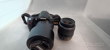 Nikon 3100 con 2 Obiettivi