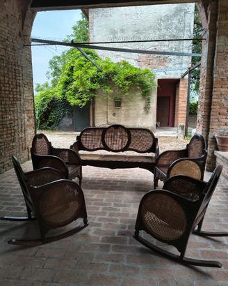Salotto antico Umbertino  - Fine '800 (5 pz)
