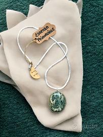 Collana con Pietra Naturale “Essenza Primordiale”