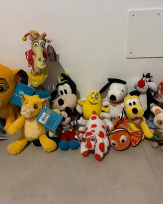 Set peluche Disney/dreamworks cartoni