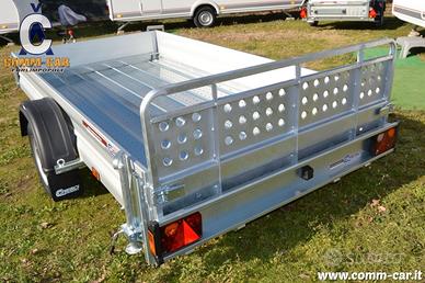 RIMORCHIO CARRELLO PORTACOSE CRESCI PT7CL RAMPA DI