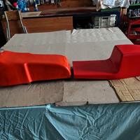 Serbatoio e sellino vetroresina