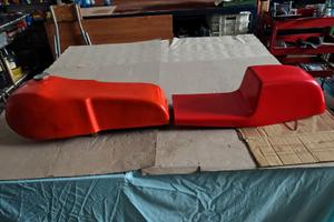 Serbatoio e sellino vetroresina