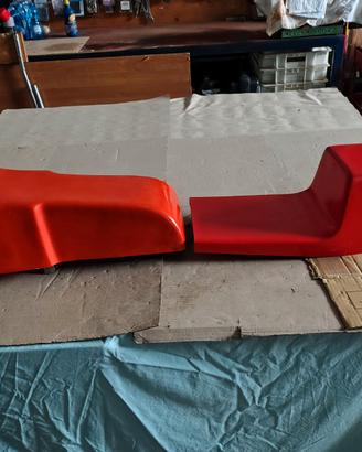 Serbatoio e sellino vetroresina