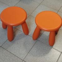 Due sgabelli per bambini 