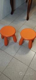 Due sgabelli per bambini 