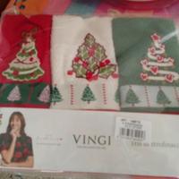 set di strofinacci da corredo e piatto  +palettina