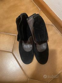 Scarpe tipo ballerine con tacco minimo