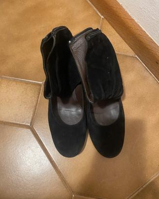 Scarpe tipo ballerine con tacco minimo