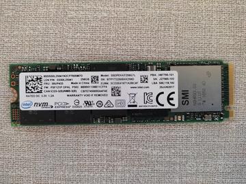 Intel SSD NVMe M.2 2280 256GB