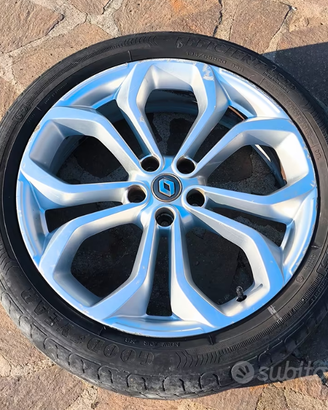 CERCHIO IN LEGA 20' RENAULT SCENIC 4 CON GOMMA