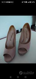 Tacco décolleté rosa perla