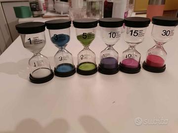 6 clessidre per bambini